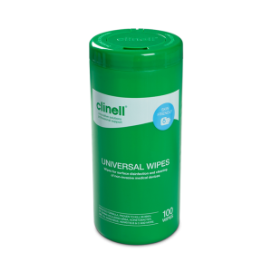 Clinell Universal Cleaning and Disinfectant Wipes