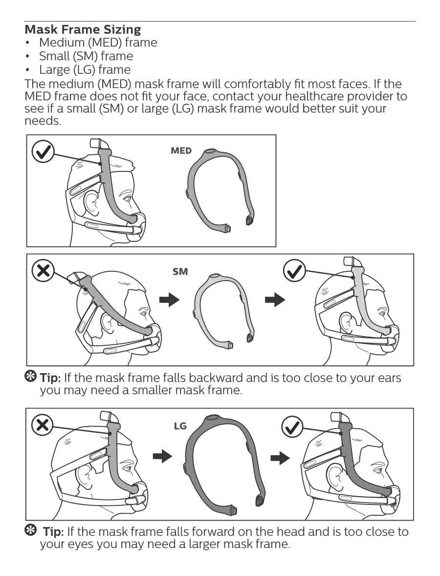 DreamWear Replacement Mask frame - Hope2Sleep Charity