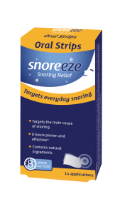 Snoreeze Oral Strips - Targets Snoring and helps Dry Mouth