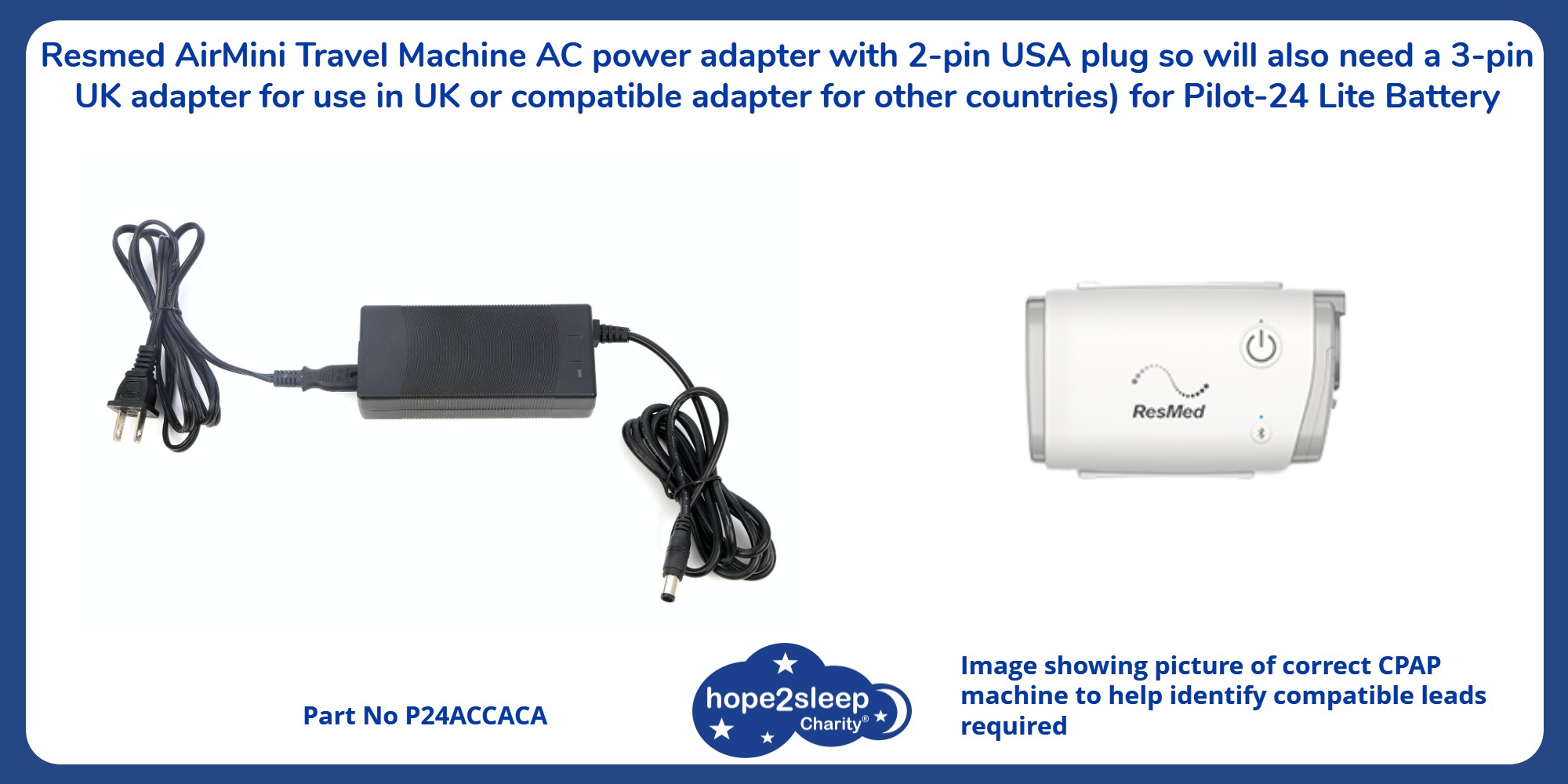 AirMini AC Power Adapter for UPS Back-up or Faster Charging