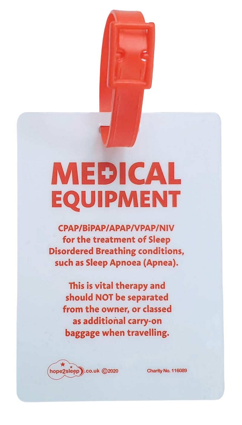 Luggage Tag - Medical Equipment - theblushingscript